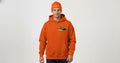 Orange Lift It Cranes Hoodie
