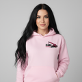 Pink Lift It Cranes Hoodie