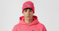 Neon Pink Only Cranes Hat